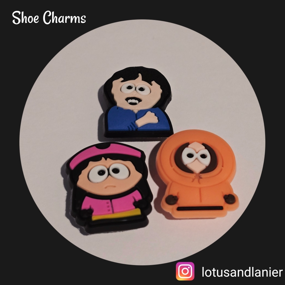 Shoe Charms South Park Set Of 3